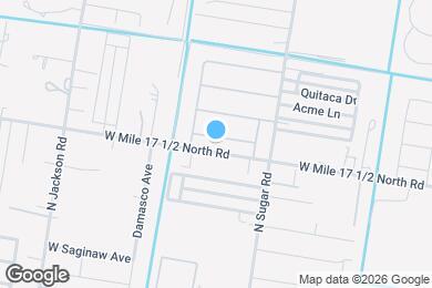 Map image of the property - 1710 W Broome St