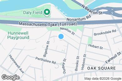 Map image of the property - 161 Bigelow St