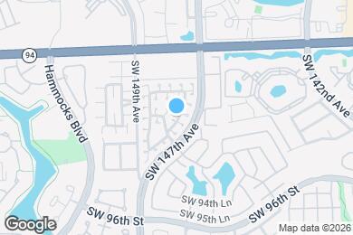 Map image of the property - 9108 SW 147th Ct