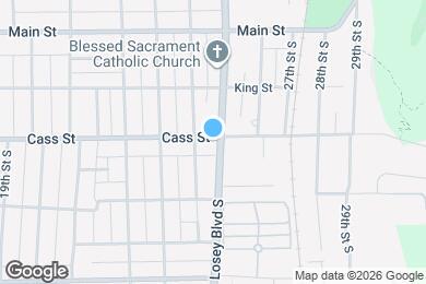 Map image of the property - 304 Losey Blvd S