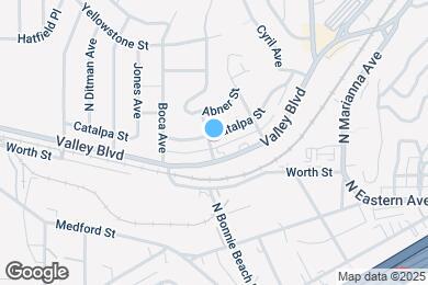 Map image of the property - 4600 Catalpa St