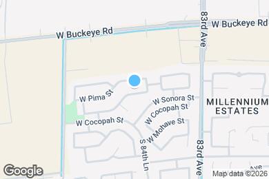 Map image of the property - 8418 W Sonora St