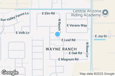 Map image of the property - 1354 E Leaf Rd