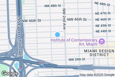 Map image of the property - 250 NW 43rd St