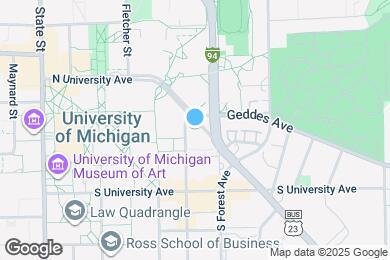 Map image of the property - 1214 Washtenaw Ct