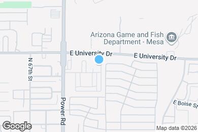 Map image of the property - 6926 E Butte St