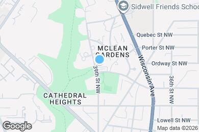 Map image of the property - 3531 39th St NW