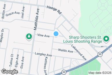 Map image of the property - 5226 Vine Ave