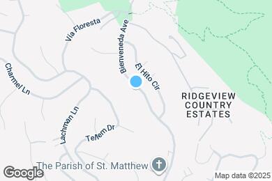 Map image of the property - 1265 Bienveneda Ave