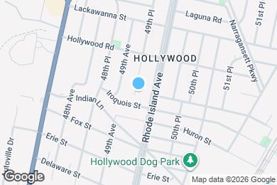 Map image of the property - 9501 49th Pl
