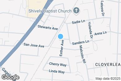 Map image of the property - 1604 Louise Ave