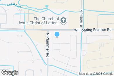 Map image of the property - 9525 W Bowie Ct