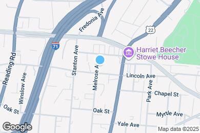 Map image of the property - 3010 Melrose Ave