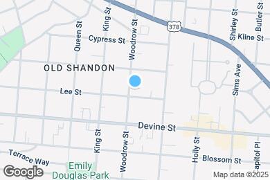 Map image of the property - 804 Woodrow St