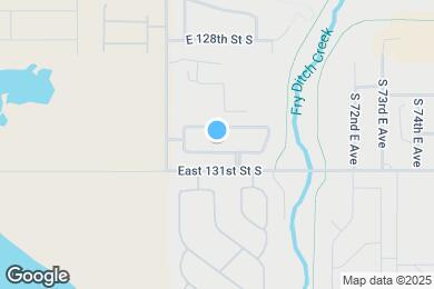 Map image of the property - 6663 East 130th Pl S