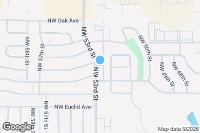 Map image of the property - 809 NW 53rd St