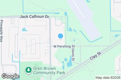 Map image of the property - Pershing St.
