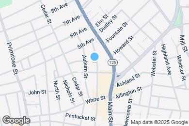 Map image of the property - 114 Portland St