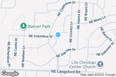 Map image of the property - 1141 NE Clubhouse Ct