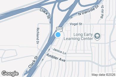 Map image of the property - 2333 N Danville Dr