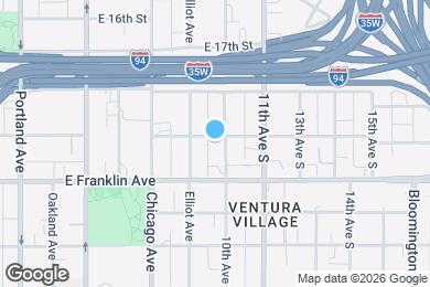 Map image of the property - 917 East 19th Street