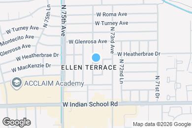 Map image of the property - 4241 N 73rd Ln