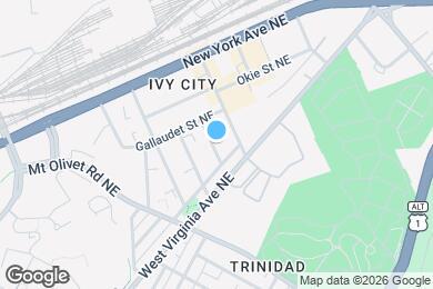 Map image of the property - 1821 Providence St NE