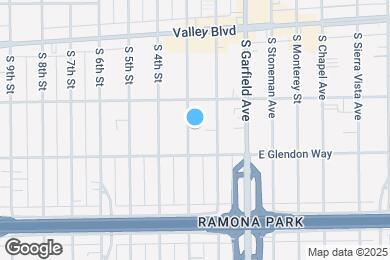 Map image of the property - 1624 S 3rd St