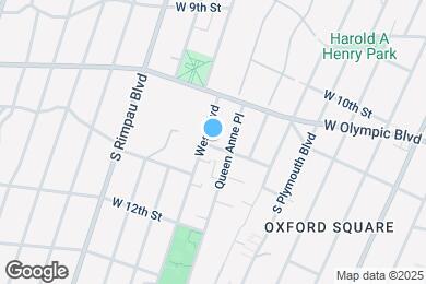 Map image of the property - 1096 West Blvd