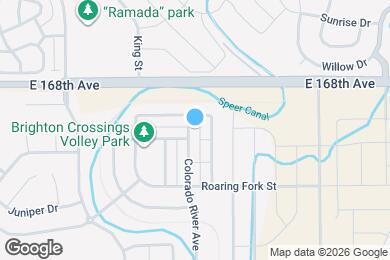 Map image of the property - 922 Colorado River Ave