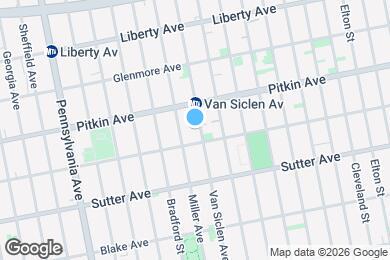 Map image of the property - 328 Van Siclen Ave
