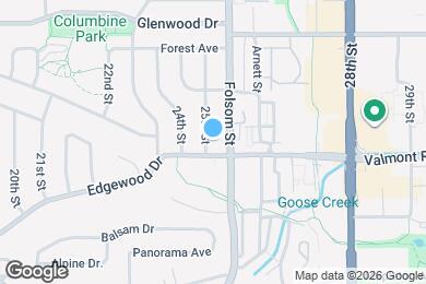 Map image of the property - 2994 25th St