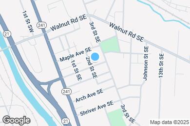 Map image of the property - 210 Edwin Ave SE