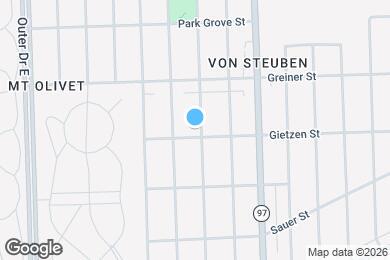 Map image of the property - 17811 Runyon St