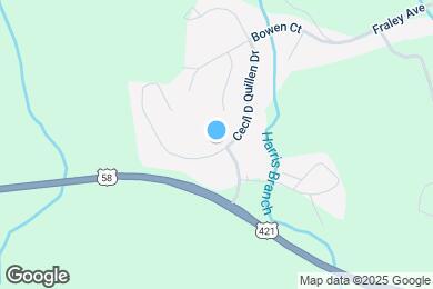 Map image of the property - 373 Cecil D Quillen Dr