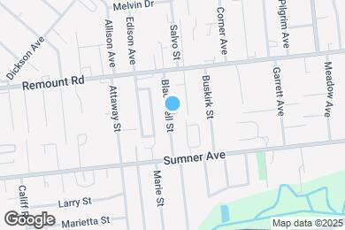 Map image of the property - 5610 Blackwell Ave