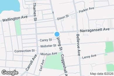 Map image of the property - 547 Spring St