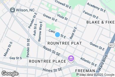 Map image of the property - 301 Vick St E