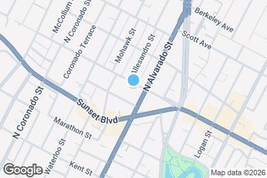 Map image of the property - 2124 Reservoir St