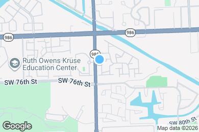 Map image of the property - 7424 SW 106th Pl