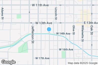 Map image of the property - 1408 Lawrence St
