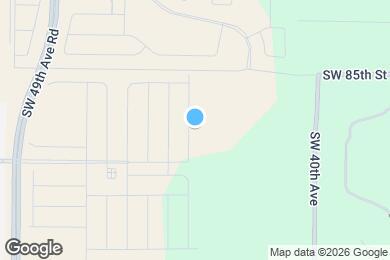 Map image of the property - 8681 SW 43rd Ter