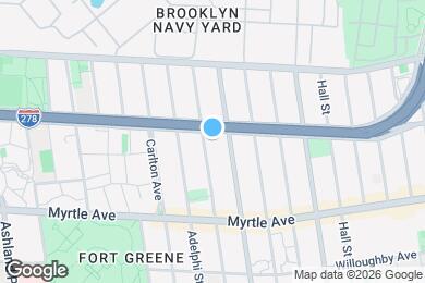 Map image of the property - Room in Shared 4 bed/3 bath home in Fort Greene