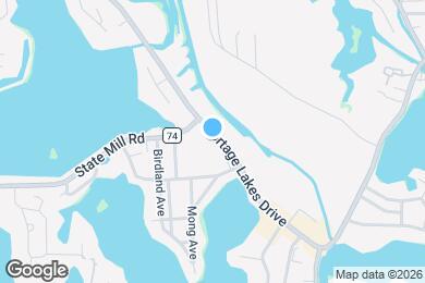 Map image of the property - 636 Portage Lakes Drive