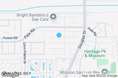 Map image of the property - 3925 Estancia Dr