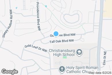 Map image of the property - 760 Oaktree Blvd