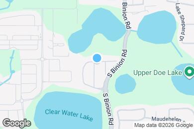 Map image of the property - 61 Sedona Cove Dr