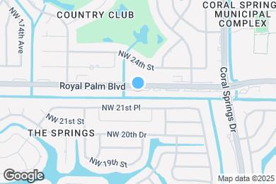 Map image of the property - 10850 Royal Palm Blvd