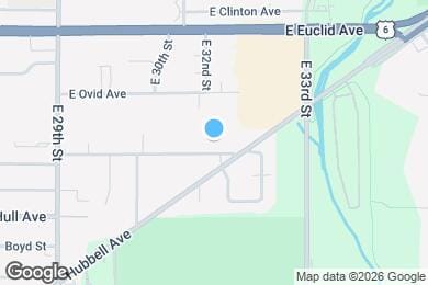Map image of the property - 3204 E Tiffin Ave