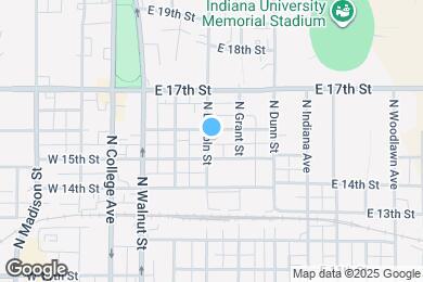 Map image of the property - 1120 N Lincoln St